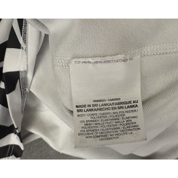 Nike Pro Combat Hyperwarm Dri Fit Max Mens Sz M Black White Fitted Compression - Picture 6 of 11